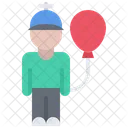 Child Balloon Child Boy Icon