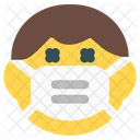 Child Dead Emoji With Face Mask Emoji Icon