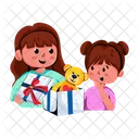 Child Gift Teddy Gift Birthday Gift Icon