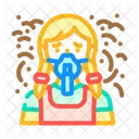 Child Holding Inhaler Icon