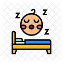 Naptime Routine Child Icon
