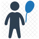Balloon Kid Child Icon