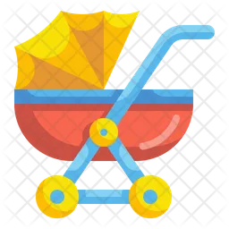 Child Stroller  Icon