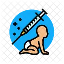 Child Vaccination Immunization Icon