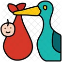 Childbird Bird Children Toy Icon
