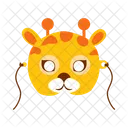 Giraffe Mask Carnival Icon