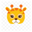 Giraffe Mask Carnival Icon