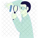 Children Carry Out Experiments Experiment Science Icon