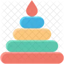 Children Toy Pyramid Icon