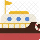 Children Toy Ship-Boat  Icon
