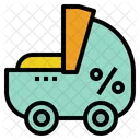 Children Care Cart Icon