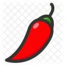 Chile Picante Pimiento Icono