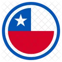 Chile Country National Icon