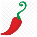 Chile Caliente Planta Icono