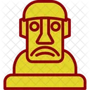 Chile Easter Island Moai Icon