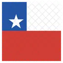 Chile Flagge Symbol