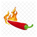 Chile Picante Aji Chile Icono