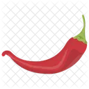 Aji Chile Rojo Pimiento Tabasco Icono