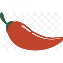 Chile Rojo Chili Picante Icono