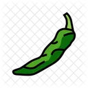 Chile Verde Verde Chile Icono