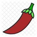 Chili Spicy Vegetarian Icon