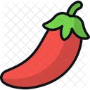 Chili Red Chili Pepper Hot Icon