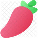 Chili Red Pepper Spicy Icon