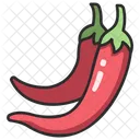 Vegetable Chili Hot Icon