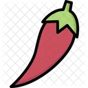Chili Vegetable Fiber Icon