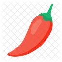 Chili Gemuse Scharf Symbol