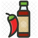 Chili Hot Sauce Icon