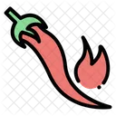 Chili Food Spicy Icon