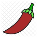 Chili Spicy Vegetarian Icon