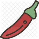 Chili Spicy Capsaicin Icône