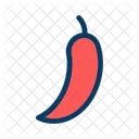 Chili Pepper Food Healthy Icon
