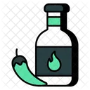 Sauce Bottle Chili Sauce Kitchenware 아이콘