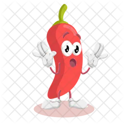 Chili Surprise Pose  Icon