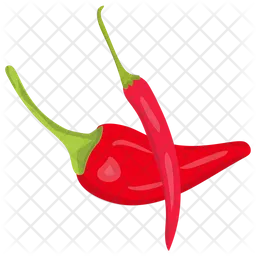 Chilischoten  Symbol