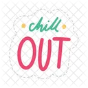 Chill Out Relax Meditation Icon