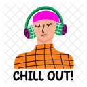 Chill Out Relaxing Listening Icon