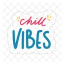 Chill Vibes Chill Out Relax Icon