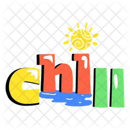 Chill Word  Icon
