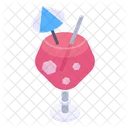 Cocktail Tropical Drink Chilled Beverage Icon