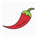 Fruit Green Peppers Icon