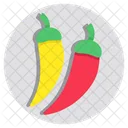 Chillies Paper Vegetable Icon