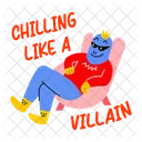 Chilling Villain Resting Icon