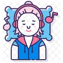 Chillout Sleeping Relax Icon
