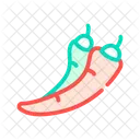Chili Jalapeno Peppers Icon