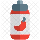 Chily Sauce Sauce Bottle Chily Icon
