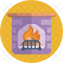 Chimenea Chimenea Chimenea Icono